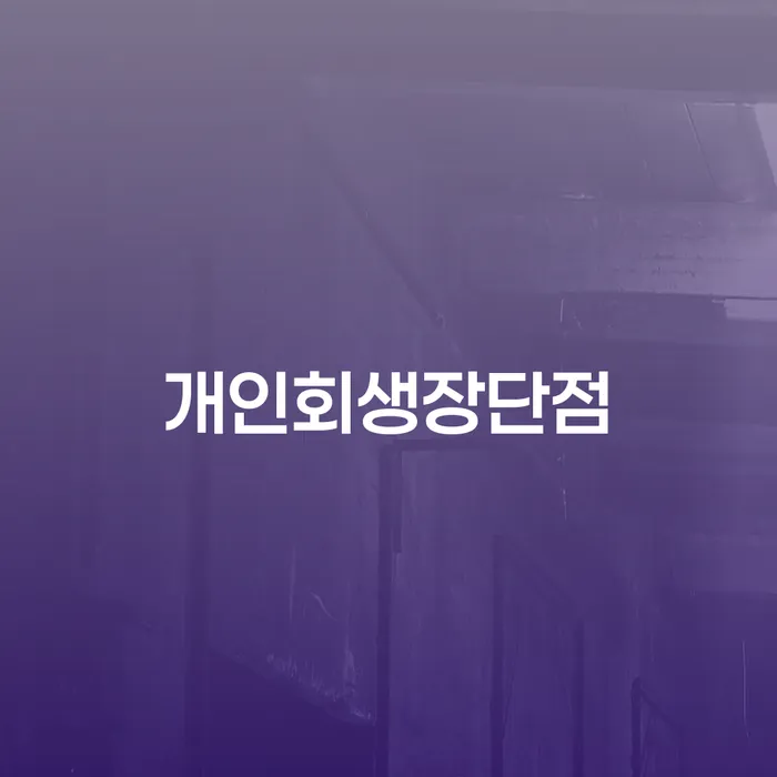 채무조정신청 개인회생 문제해결방법 무료 상담이 가능한 곳