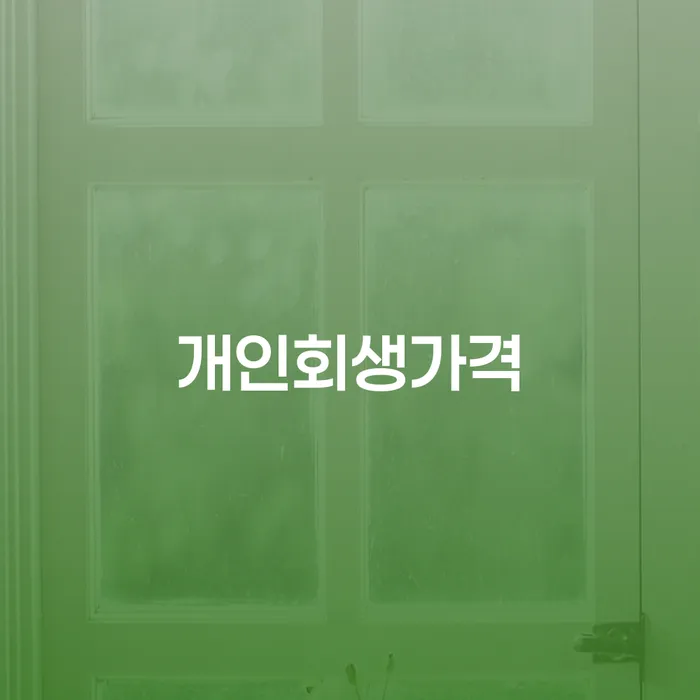 빛독촉 신용회복 자세히알고
