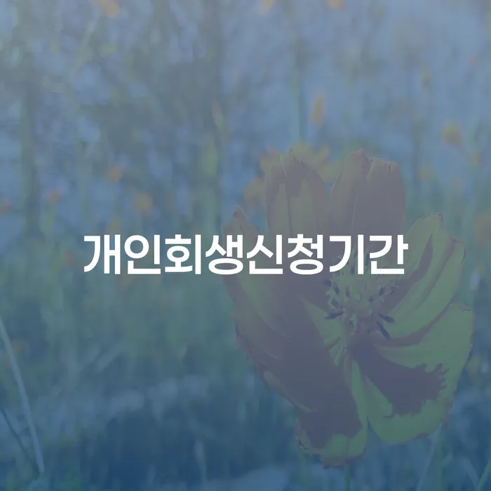 개인파산 빚독촉 꼭 해야하는 일