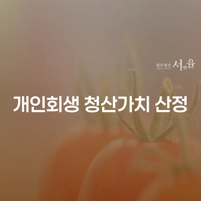 개인회생 청산가치 산정이란 무엇이며, 광진구 개인회생사무소에서 어떻게 도움을 받을 수 있을까요?