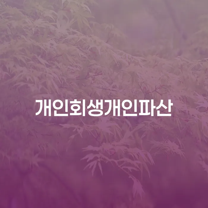 개인회생개인파산, 나에게 맞는 해결책은 무엇일까요? 북구 도산전문변호사와 함께 알아보세요!